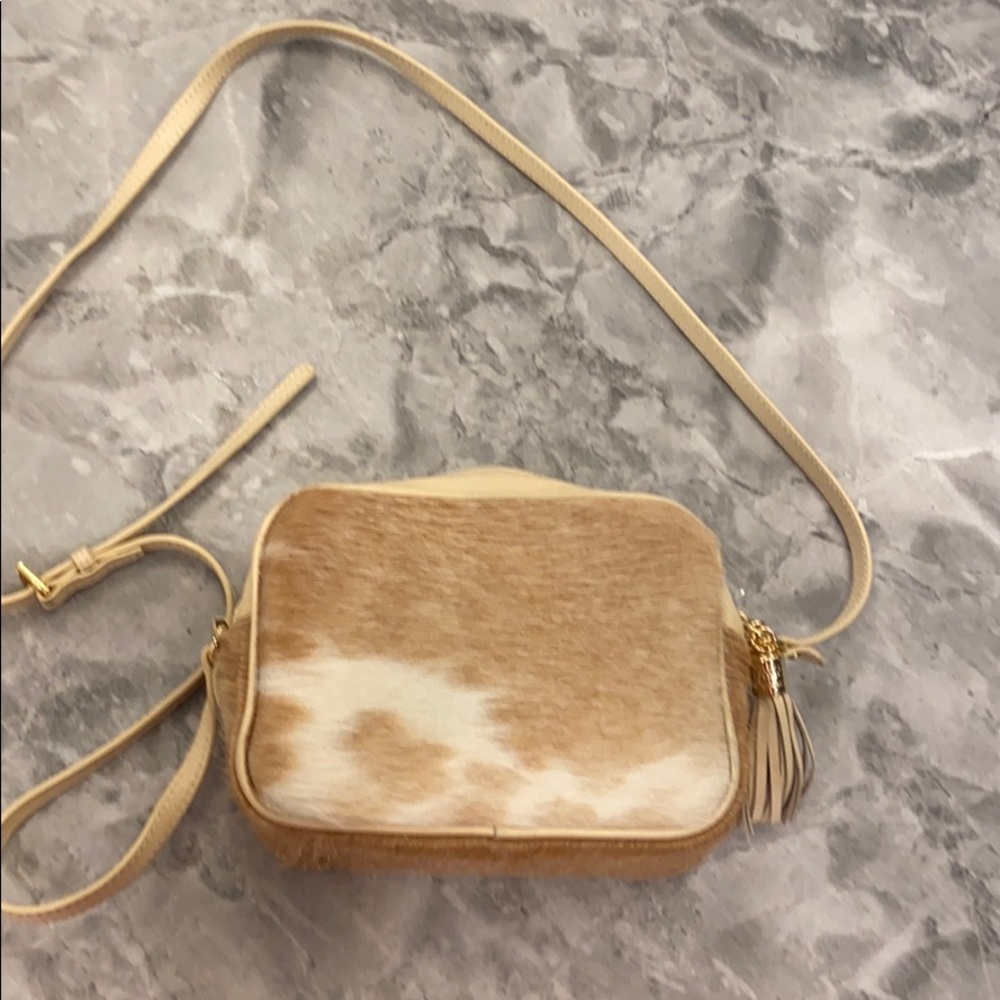 GIGi New York Madison Crossbody calf hair bag